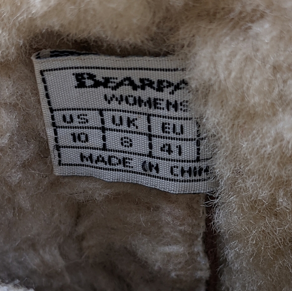 Bearpaw Lined Brown Suede Winter Boot 10 Women - Picture 8 of 8